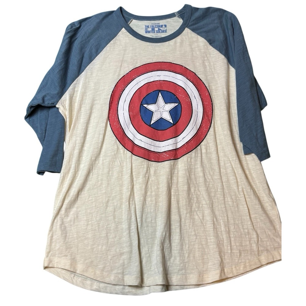 Captain America Unisex Shirt Extra Large Cities Ragland Falcon‎ Winter Soldier